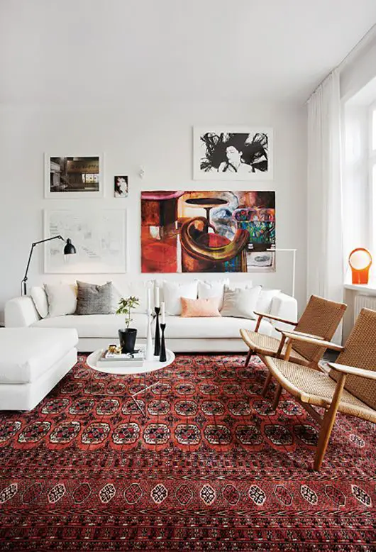 Pelle Lundquist, Art/Creative Direction | apartment renovation, Gästrikegatan in Stockholm #rug