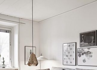 Greyscale living room: 