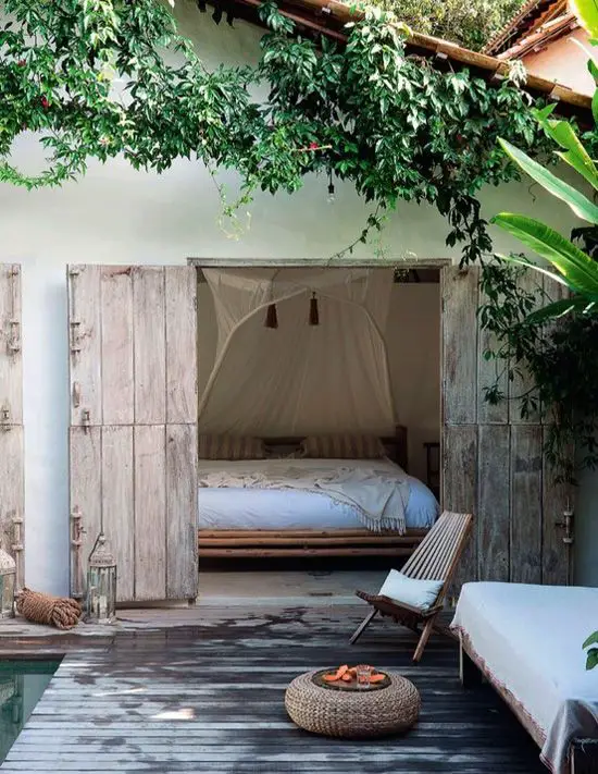 Tropical bedroom