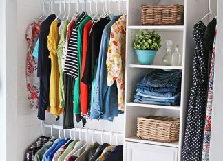 How to Build a Closet to Give You More Storage.  She makes it look easy (and I love the closet organizer): 