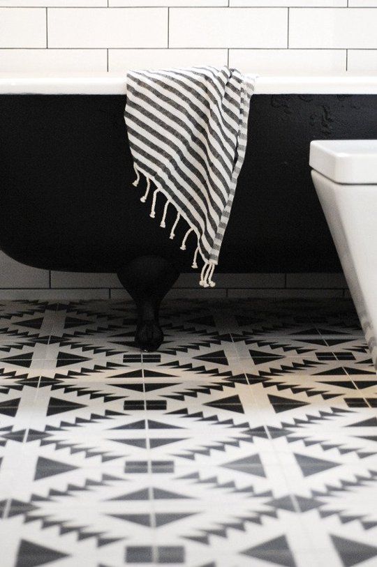10 Bathrooms with Showstopping Tile  Plus  Where to Find It