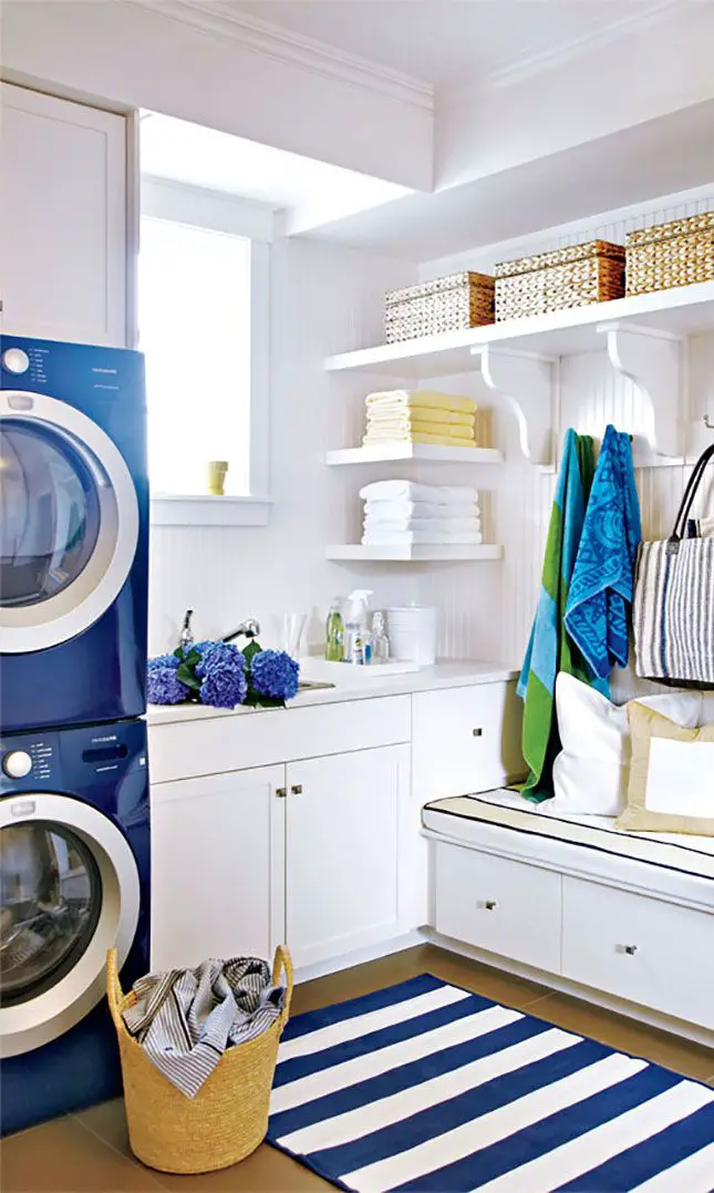 This laundry room is gorgeous.: 