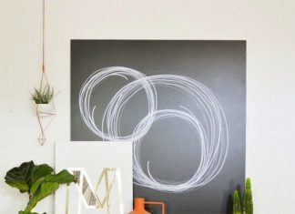 Create unique abstract wall art with Sharpie + wood.: 