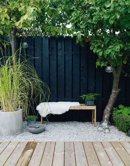 Trend Alert: Dramatically Dark & Delicious Outdoor Spaces | Apartment Therapy: 