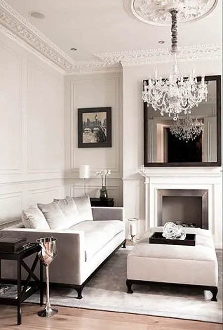 Chic Glamorous Living Room