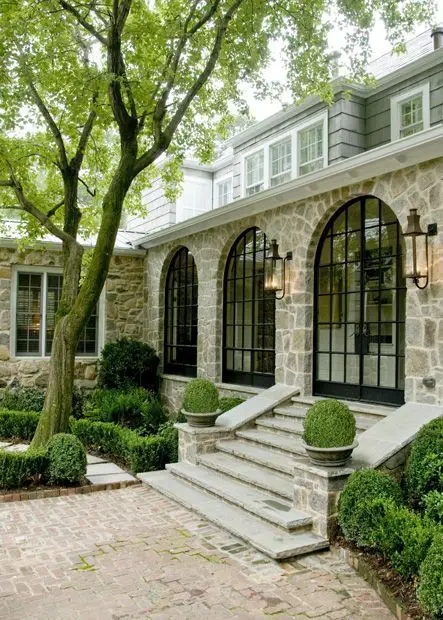 Beautiful houses: the top architecture pins of February 2014 - triple arched windows from Revival Construction {Things That Inspire}