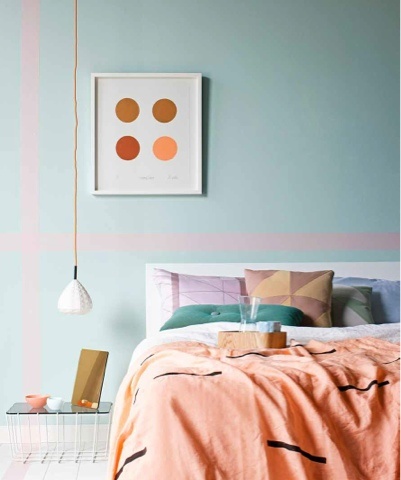 Bedroom | Teal and Orange