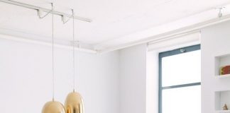 These pendants are amazing! Love the light in the space too..incredible!  (Remodelista's Francesca Connolly's Home - Brooklyn Interior Design): 