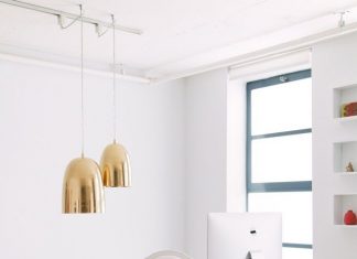 These pendants are amazing! Love the light in the space too..incredible!  (Remodelista's Francesca Connolly's Home - Brooklyn Interior Design): 