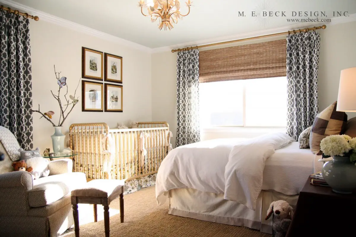 New Master Bedroom Nursery Combo Ideas with Best Design