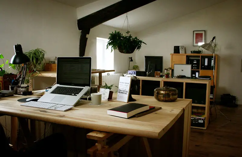 The Home Office Studio Of One My