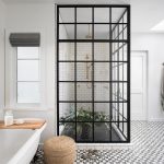 black-and-white-cement-bath-floor-tiles