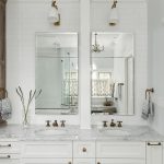 white-dual-washstand-with-brass-knobs-and-pulls