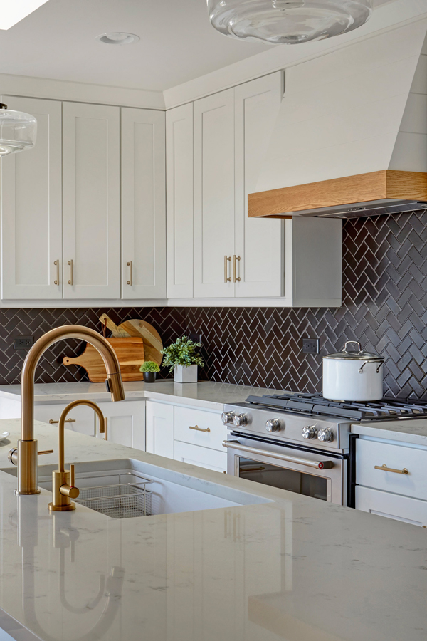 Beige kitchen and dinning room