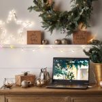 Festive Home Office Christmas Desk Decoration