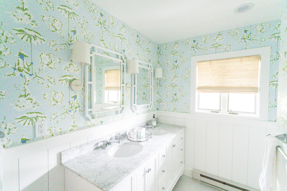 Decorated bathroom