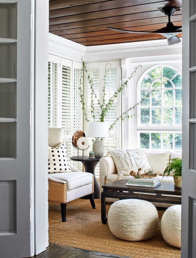 View of living room from hall