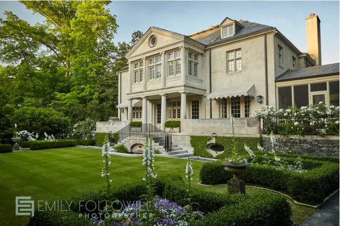 House and front yard garden