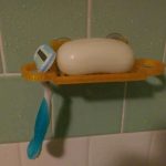Suction Cup Mounted Soap Dish