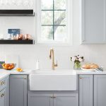 Kitchen sink and kitchen cabinet