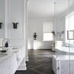 Bathroom with marble