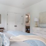 White designed bedroom