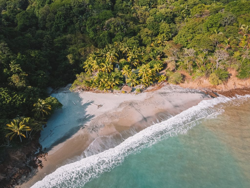 Sea shore in Costa Rica