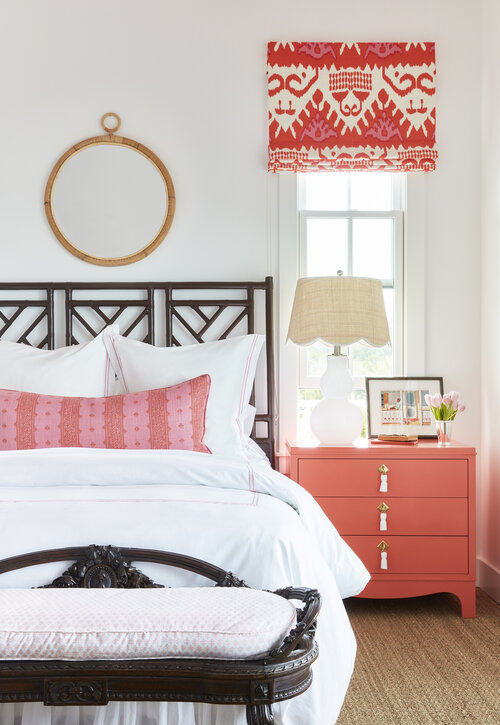 Bedroom with bed and nightstand