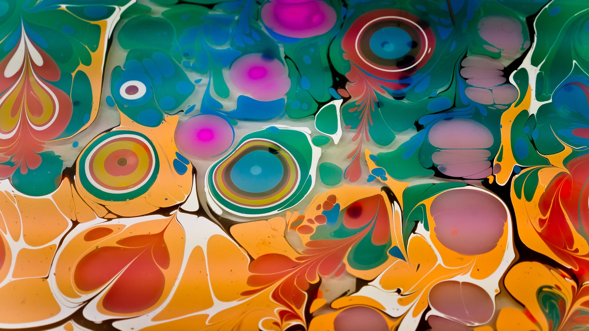 Ebru art marbling color background