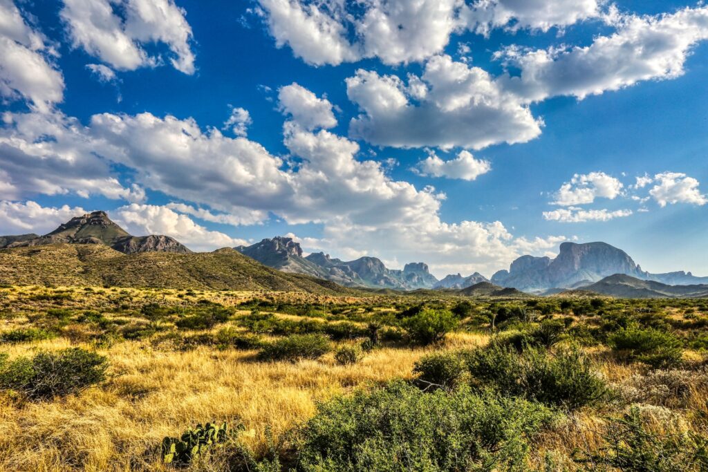 Chisos Mountains in Texas