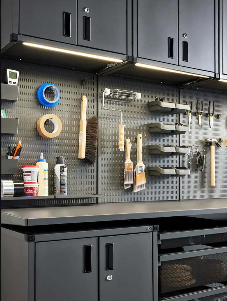organize your garage and maintain it